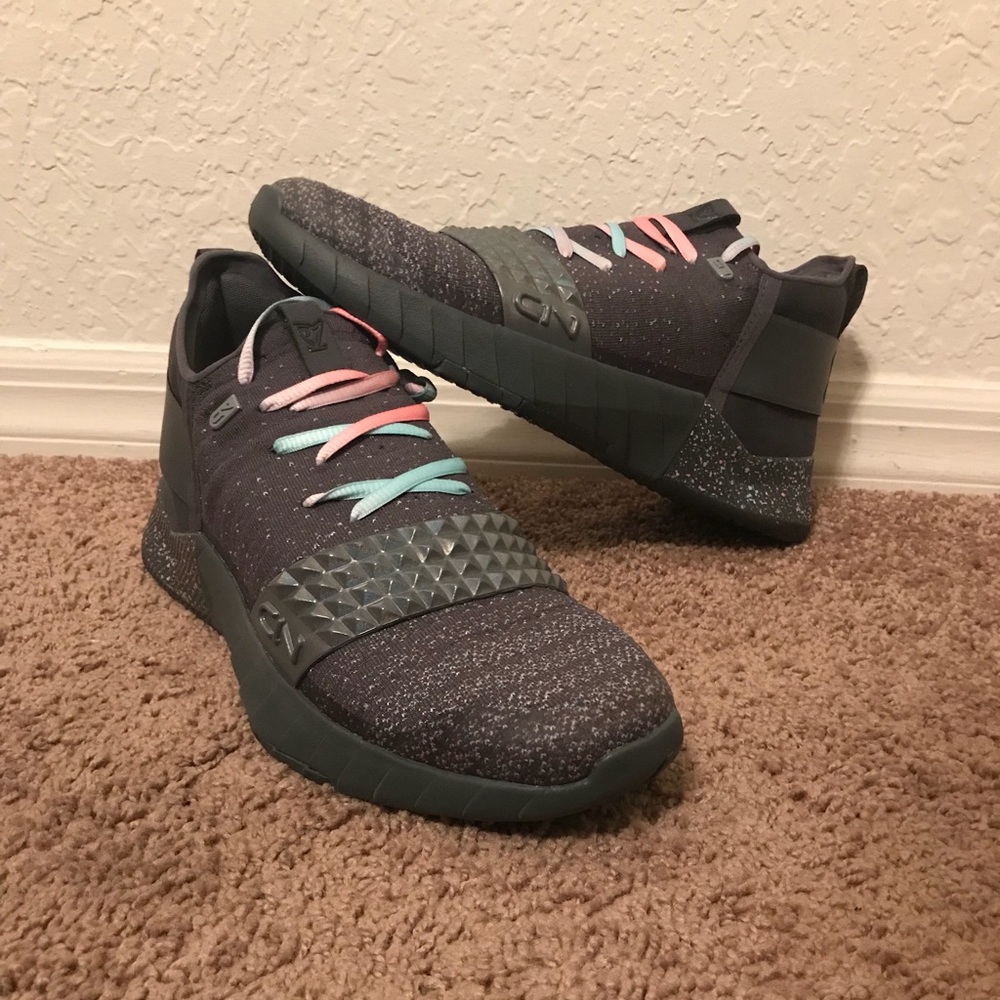 Under Armor C1N Training Shoes Rhino Grey Steel
